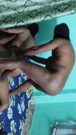 Sister-in-law was having sex with her husband, her husband also came again, then threesome was pressed and took a&hellip;   Clip 1