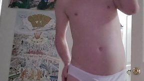 Sissy skylar experiments with panty styles