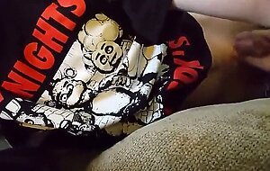 Buddy blows me on the couch while I stroke him CIM swallow