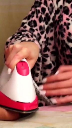 Penny's sunday morning ironing pleasure