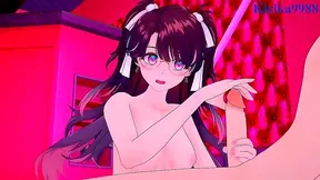 Luo Tianyi Explores Taboo Lust in Hot Hentai BDSM Fantasy
