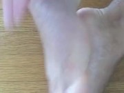 Sexy Trans Foot Massage