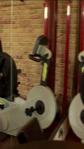 Fitness Girls - Horny Gym Babes Get Pounded Hard After Workout Sweat