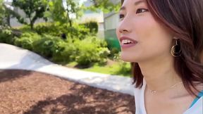 part1 乳首ビンビンちっぱいちゃん《社内の後輩セフレと休日の真っ昼間から肉欲をぶつけ合う生はめコミュニケーション》和気あいあいと恋人気分でイチャラブデート/お互い我慢できなくなって明るいうちにホテルイン&rarr_喉奥イラマ&amp_ガチイキピストンで上下のお口を●●まくり中出しSEX/すけすけエロコスに着替えて盛りボルテージMAX！一緒に仲良く快楽漬け交尾で顔射フィニッシュ！！【しろうとハメ撮り＃ちゆ＃23歳＃OL】