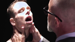 ”Unshaved daddy Lance Charger grind hard the smooth booty of sexy Austin”