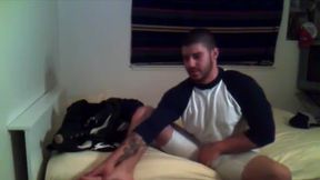 James Massages His Feet