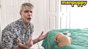 ManPuppy: Richard Lennox Moist Plumbs His Stepsons Bum Plaything In The Room