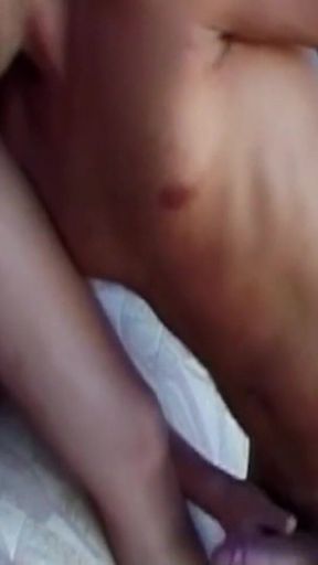 Blonde Big Tit Shemale Fucks Guys in the Ass Outdoors