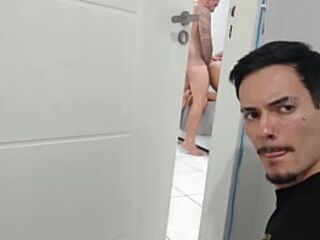We were caught red-handed by my husband's friend!!