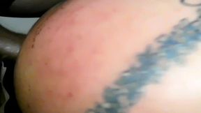 recojida por una hermosa pija negra