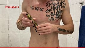 carmona e flagrado em momentos intimos no banho - video completo