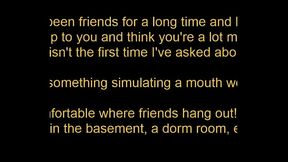 [M4M Audio ASMR] Your '_Straight'_ Friend gives you a blowjob