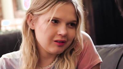 Coco Lovelock gives her best friend Elias Cash a sloppy deepthroat and handjob in HD