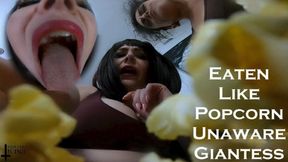 Eaten Like Popcorn Unaware Giantess SD