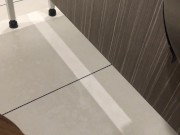 Public toilet - Testing to see if the guy in the stall next to me is keen to play - Manlyfoot