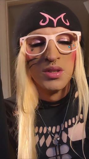 Such a Happy SpitRoasted Sissy Slut, Her Holes So Full   Clip 2