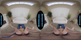 Brianna Arson: The Flexible Spinner Yoga Student in LETHALHARDCOREVR