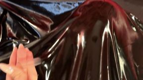 Latex Vacbed Breathplay & Rubber Gimp Orgasm - part II [4k]