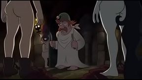 Bean &amp_ Oona nude scene - Disenchantment