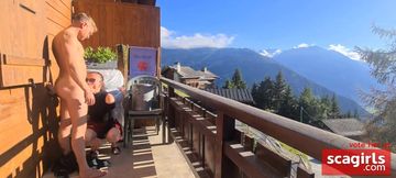 Public Flashing Gardener Gets BDSM Surprise