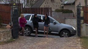 Babes in stockings gets anal sex