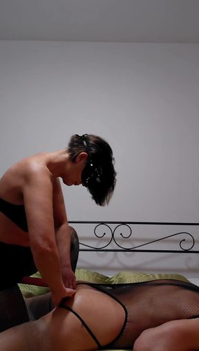 I'm going to fuck you bitch so no one can fuck you! I'll take you where you haven't been before, come on, cum.