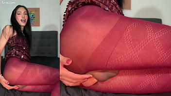 One magical night. stockings ripped, control lost