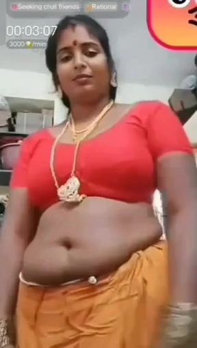 Gouthami reddy manthena removing Hot Saree blue bra & showing nude milky boobs