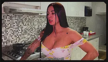 Stepmom Silvana Lee Pleasures Stepson in Steamy Bathroom Encounter