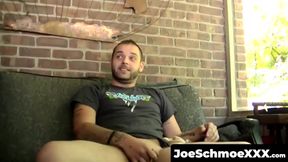 JoeSchmoeXXX.com - Handsome straight guy Karma jacks off well and alone