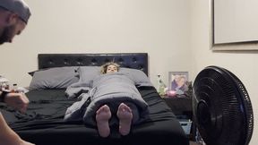 K Wrapped in Blanket