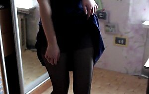 Unicorninhoody, tore pantyhose and fucked a tinder girl on a first date