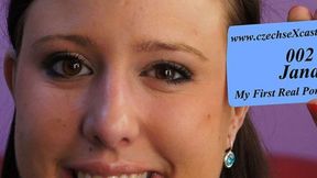 ”Jana first real porn casting”