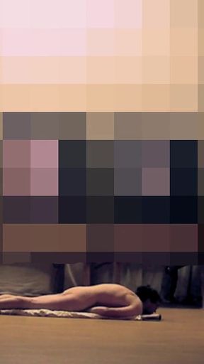 Naked Hump Masturbation in a Town Hall