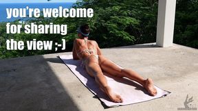 The Privilege of Watching Me in The Sun (1080 MP4)