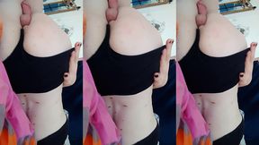 trans cutie jerk off