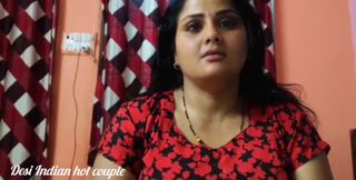 Mistress Fucks Her Servant's Thick Dick in Private with Huge Pussy. Husband Was Not at Home in Hindi Voice.