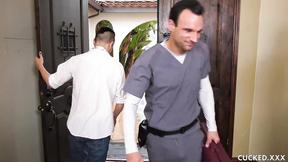 ”Lovely chick Diana Grace is riding another man next to her hubby”