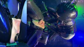 Heavy Rubber Double Fisting Birds Eye 1080p Ft Mistress Lunatika