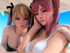 Honoka and Marie Rose Titty Fuck [lazyprocrastinator]