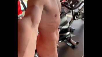 Naked at public gym