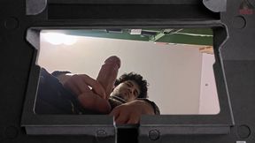 Hiding inside another machine? Let me cum on you...