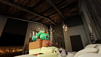 Addicted to milk morenita gets a big cock in her mouth and ass