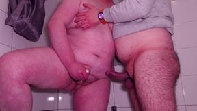 My Stepmom Surprised Me in the Shower - We Both Squirted Uncontrollably