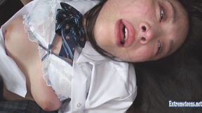 ”Hiyori Yoshioka Gets Rough Sex By Stalker Deep Throat Spanked Banged Hard”