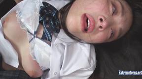 ”Hiyori Yoshioka Gets Rough Sex By Stalker Deep Throat Spanked Banged Hard”