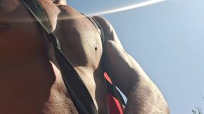 Outdoor Pissing &amp; Jerk Off Compilation in Nature + Moaning While Driving
