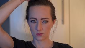 Sensual Close up Smoking with Petite Girl