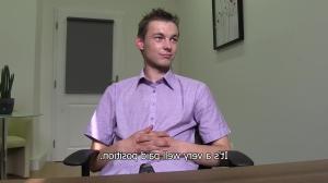 A shy blameless czech teen got poked