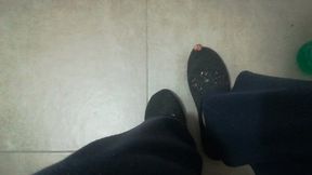 Holey, smelly slippers!